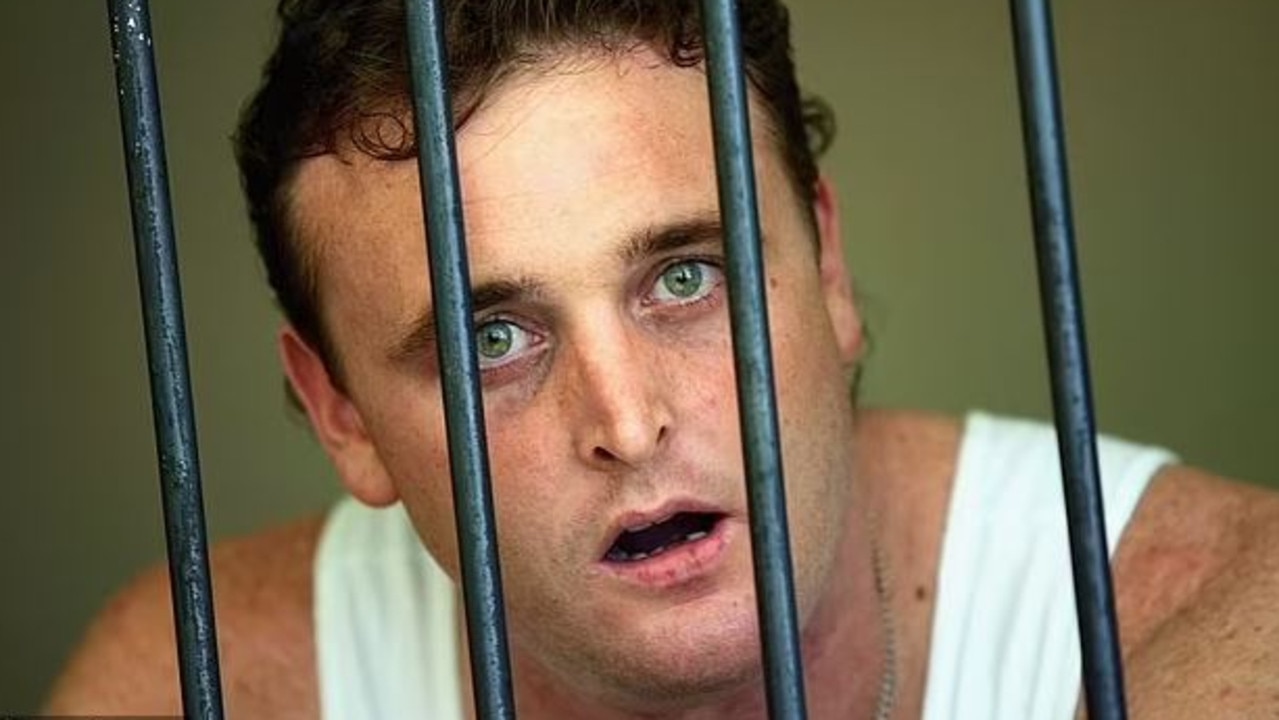 Martin Stephens in Denpasar court after being sentanced to life in prison. Picture: Getty Images