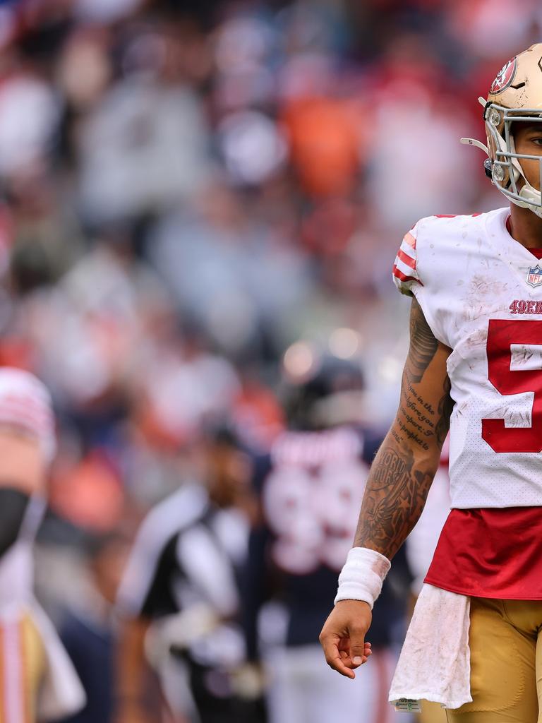 49ers live updates: Lance, 49ers take on Bears in Chicago downpour