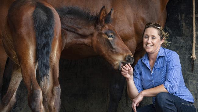 Equine vet Kathryn McIntosh. Picture: Zoe Phillips