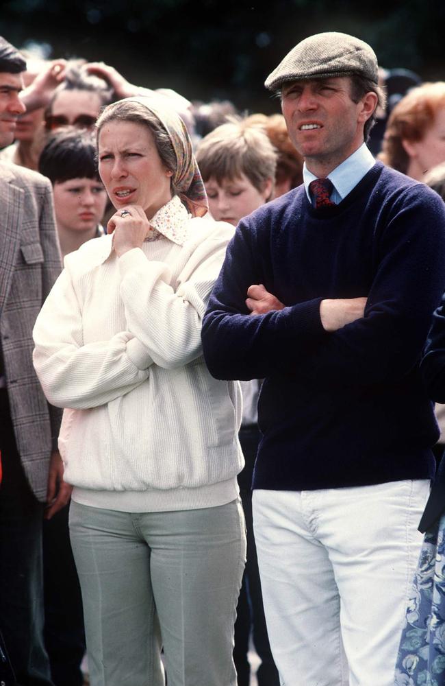 Princess Anne divorced Captain Mark Phillips in 1992. Picture: Getty Images