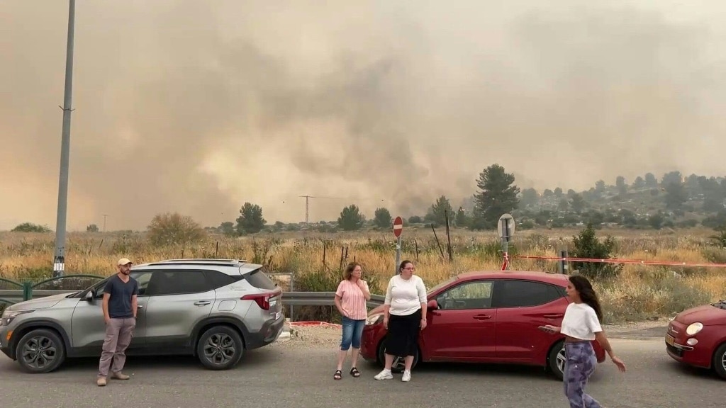 Israel’s Netanyahu warns wildfires could reach Jerusalem