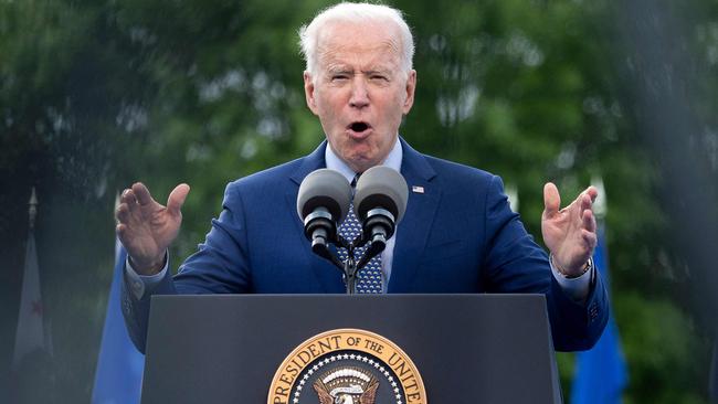 With Joe Biden at the helm, instead of embracing a genuine 21st-century radicalism, the leading political authority in the West is committing itself to recreating an inglorious past. Picture: AFP