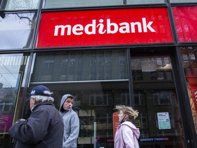 MELBOURNE, AUSTRALIA - NewsWire Photos JULY 27, 2021: Generic photo of Medibank in Bourke Street, Melbourne. Picture: NCA NewsWire / Paul Jeffers