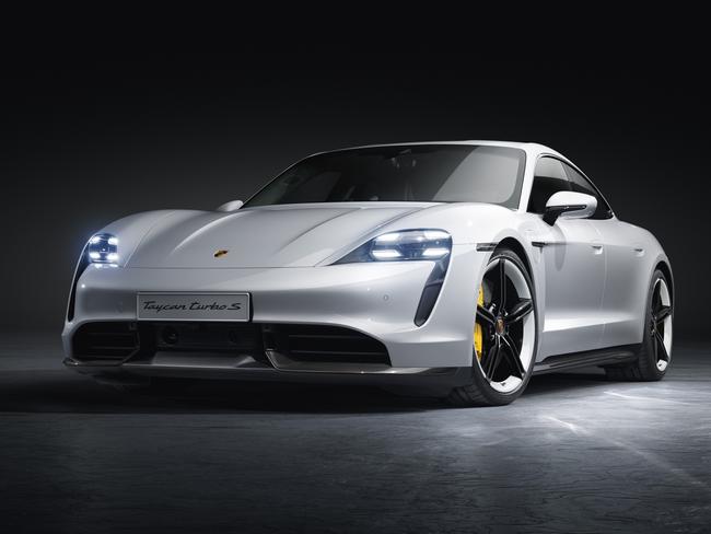 EMBARGO FOR TWAM, 15 FEBRUARY 2025. FEE MAY APPLY. Porsche Taycan Turbo S. Photo: Supplied