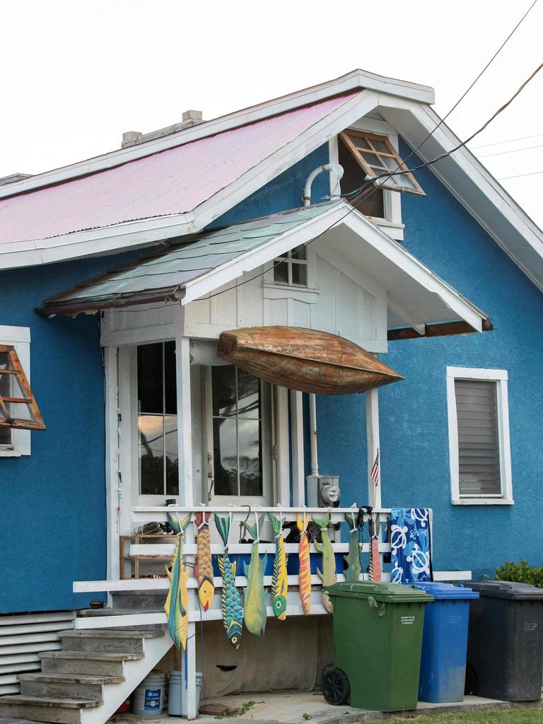 The house of Ryan Wesley Routh in Ka’a’awa, a small town located on the windward side of the island of Oahu, Hawaii. Picture: AFP