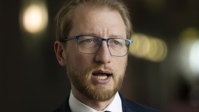 Opposition home affairs spokesman James Paterson. Picture: NCA NewsWire / Martin Ollman