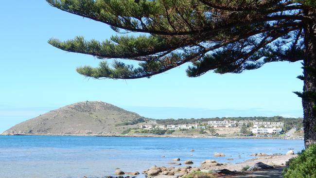 Mark Taplin, of Victor Harbor, has flagged a proposal for a hotel, apartments and marina development near The Bluff at Victor Harbor. Picture: Supplied.