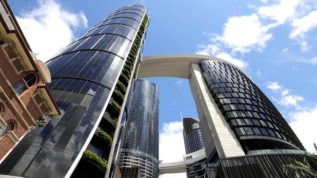 Star’s new multibillion-dollar Queen’s Wharf casino in Brisbane. Picture: Steve Pohlner