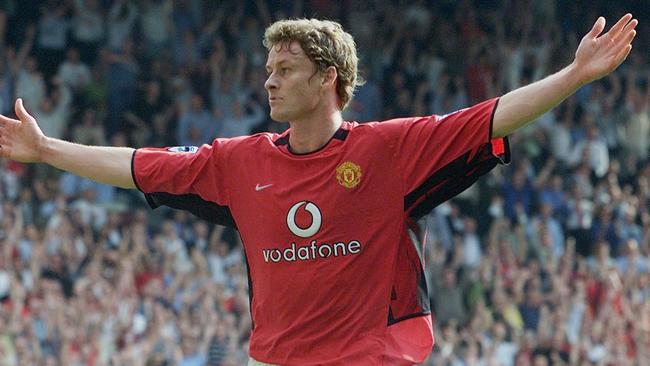 Ole Gunnar Solskjaer in 2002.