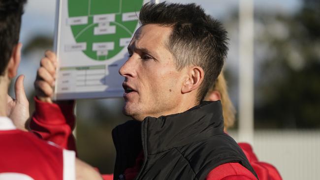 Healesville coach Ryan Webster. Picture: Valeriu Campan
