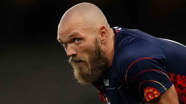 A big score could be just around the corner for Max Gawn. Picture: Michael Willson/AFL Photos via Getty Images