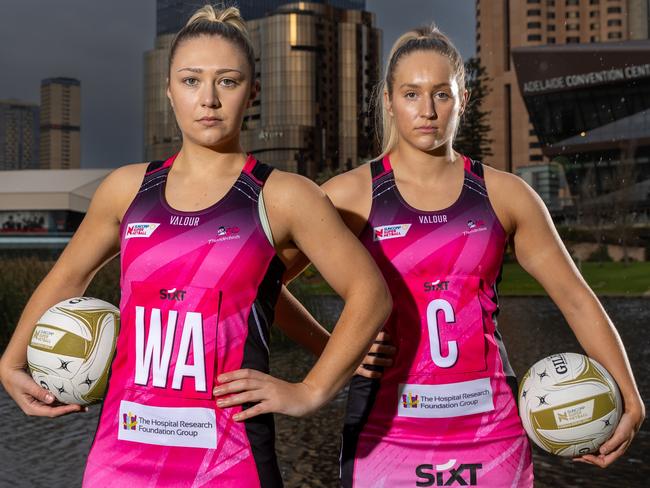 Adelaide Thunderbirds face extra pressure coming into the finals series. Picture: Sarah Reed