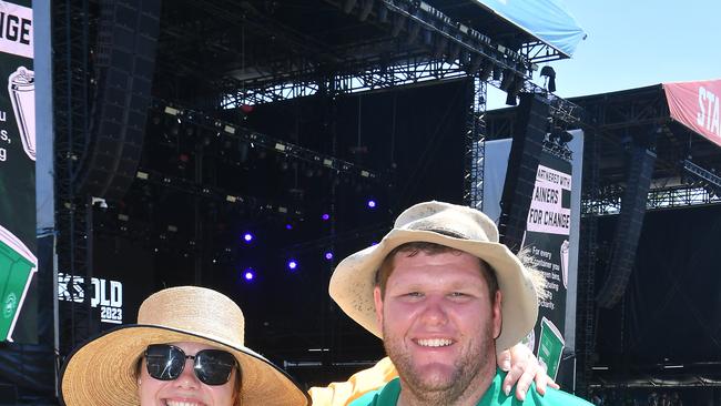 Christine Walker, Lachlan Postle CMC Rocks Saturday March 18, 2023. Picture John Gass