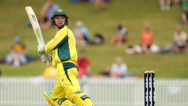 Mackenzie Harvey smashed England’s full-strength attack in a tour game last week.
