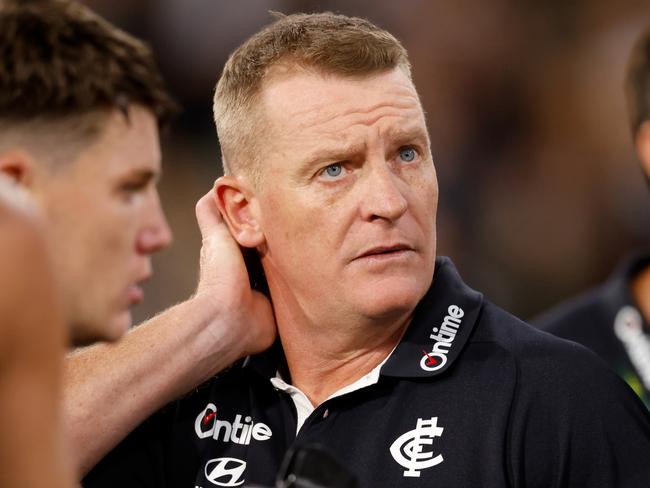 Michael Voss saw mistakes that have brought down many teams in the past. Picture: Getty Images