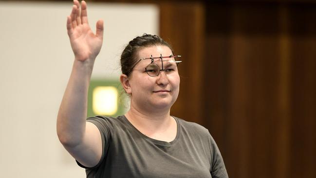 Olympic shooter Elena Galiabovitch has been honing her shooting skills and studying a masters while in lockdown. Picture: supplied