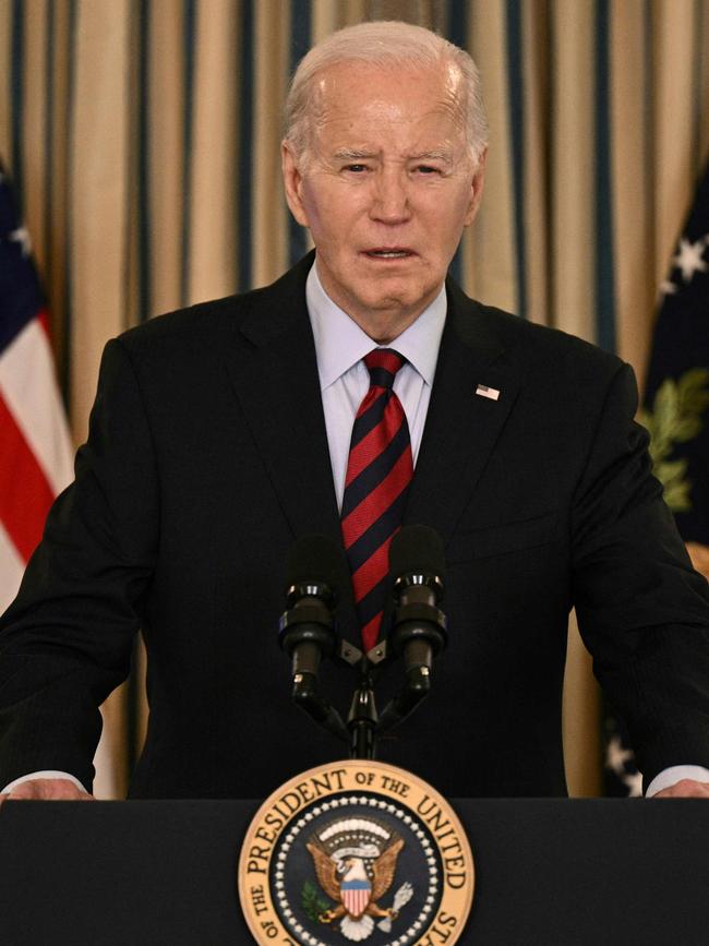 US President Joe Biden