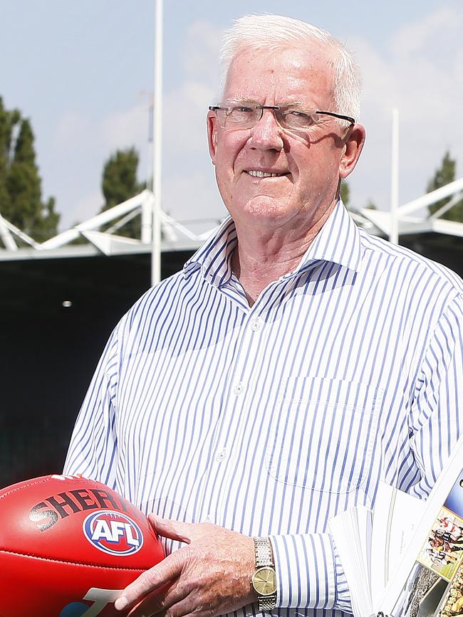 Launceston developer Errol Stewart at UTAS Stadium in Launceston.