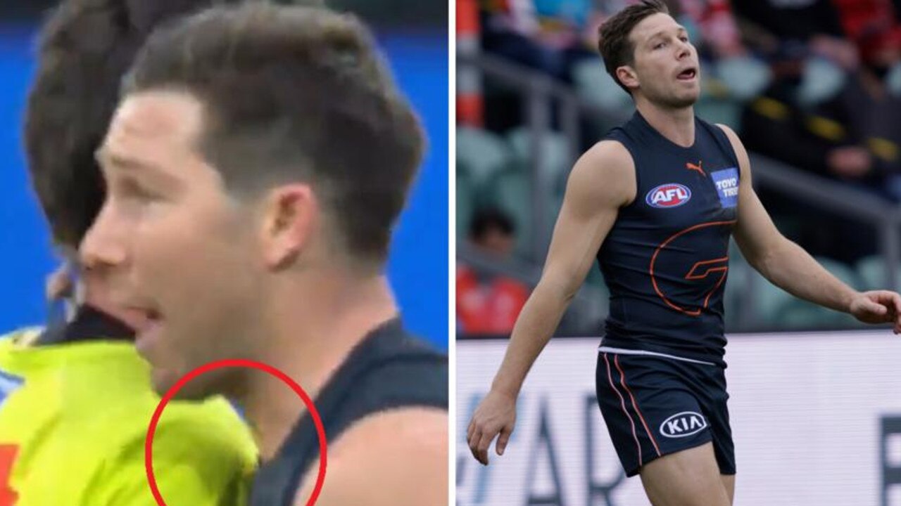 Toby Greene’s bump on an umpire in the elimination final against the Swans lit up the AFL.