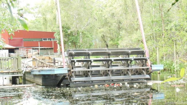 The Paddle Wheeler was demolished in 2014 Source: Dreamworld - Remembering the Golden Years.