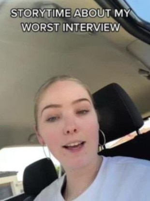 Perth teen Phoebe Holmes has described her worst job interview. Picture: Instagram