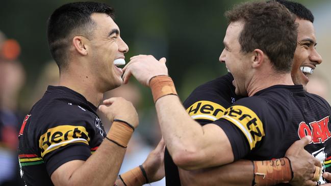 Charlie Staines (left) could be on the move. Picture: Mark Evans/Getty Images