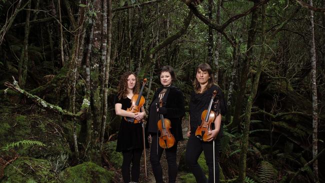 Van Dieman's Fiddles will perform at Mona Foma 2021. Picture: SUPPLIED