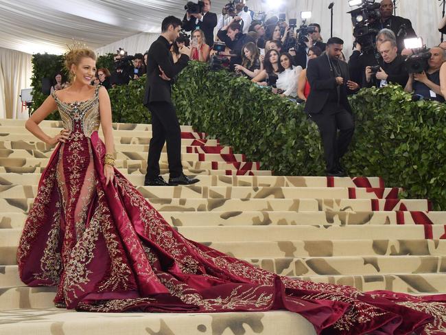 BELLE OF THE BALL — Blake Lively. Picture: AFP/ Angela Weiss