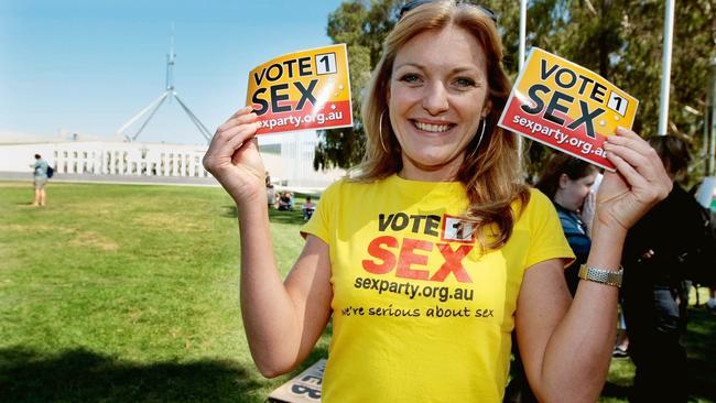 Fiona Patten: “We probably didn’t know what we couldn’t do; then we were surprised when we did it.” (Pictured here in 2009 protesting ouside Parliament House)