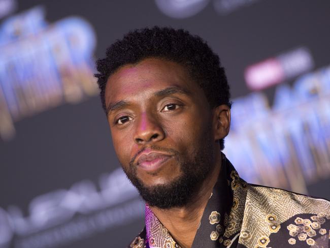 Chadwick Boseman. Picture: AFP