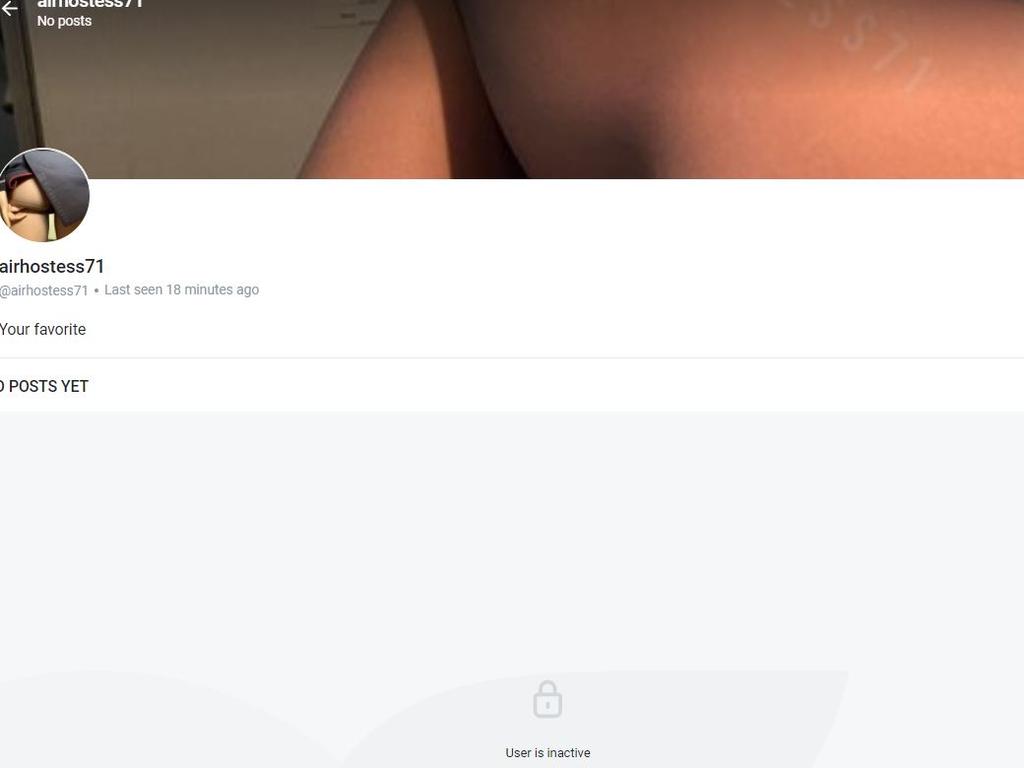 The OnlyFans account is currently inactive.