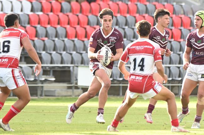 Meninga Cup rugby league grand final between Redcliffe and Burleigh. Saturday May 10, 2025. Picture, John Gass