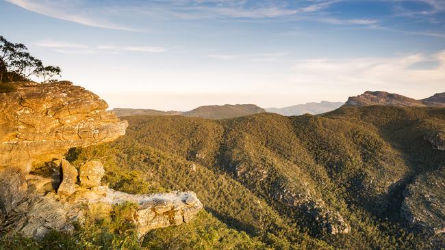 A lookout in Grampians National Park. Picture: File