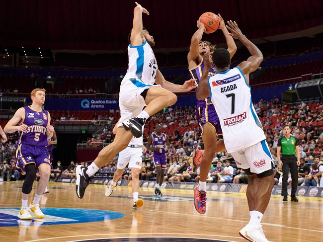 The Sydney Kings and Melbourne United rivalry is heated. Picture: Getty Images