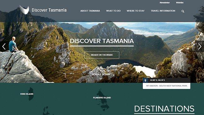 Tas Tourism website