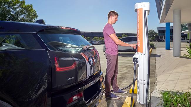 Charging an EV in Queensland is becoming easier. Picture: Supplied