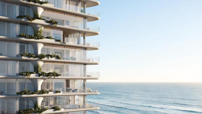 Artist impression of No. 21 Broadbeach, which is now under construction. Picture: Supplied