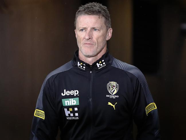 Richmond coach Damien Hardwick. Picture: Ryan Pierse/Getty