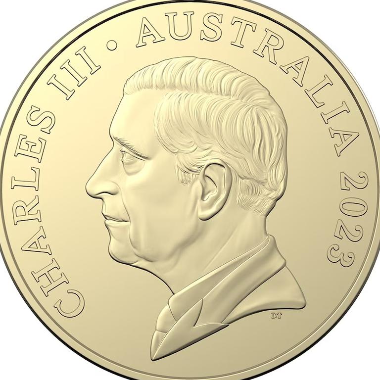 New Australian $1 coin with King Charles III.