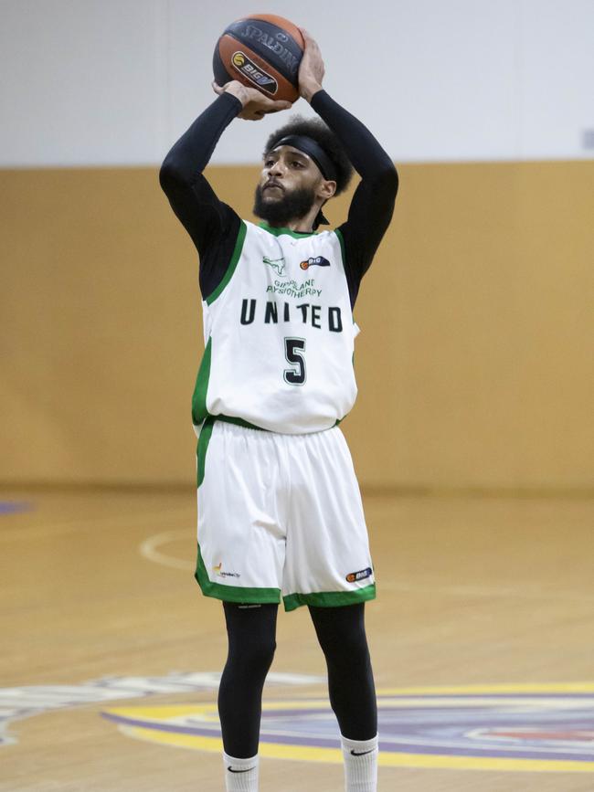 Brandon Armstrong looms as a key player for Gippsland United. Photo: Basketball Victoria.