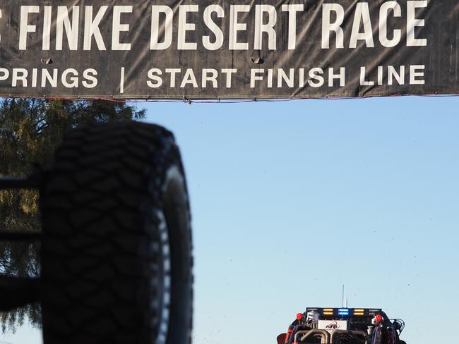 Action from Day 1 of the 2024 Finke Desert Race.