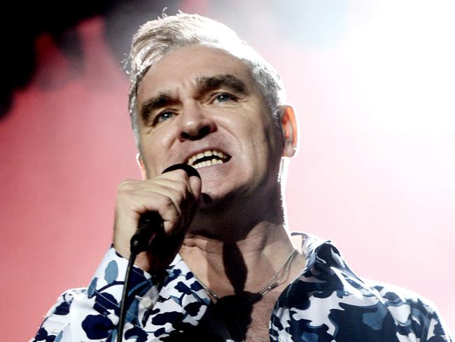 Singer Morrissey criticised for Manchester comments. Picture: Kevin Winter/Getty Images