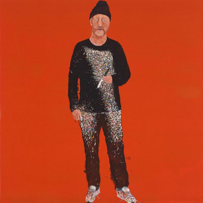 Richard Lewer ‘You are only as good as your last painting’ © the artist, image © Art Gallery of New South Wales, Jenni Carter Sitter: Richard Lewer