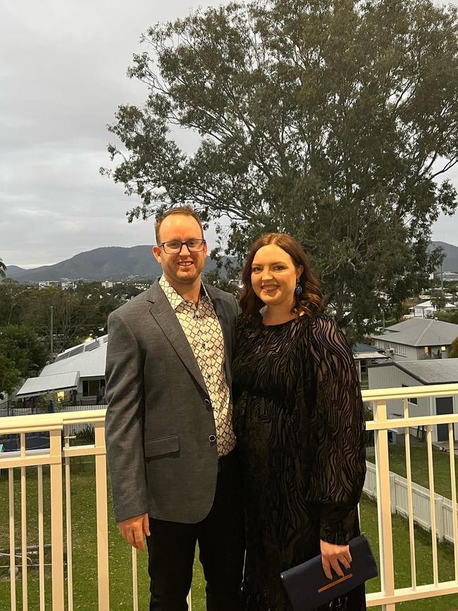 Nathan and Natasha Burke of Dezign Elements at their Lennox home before the CQ Awards.