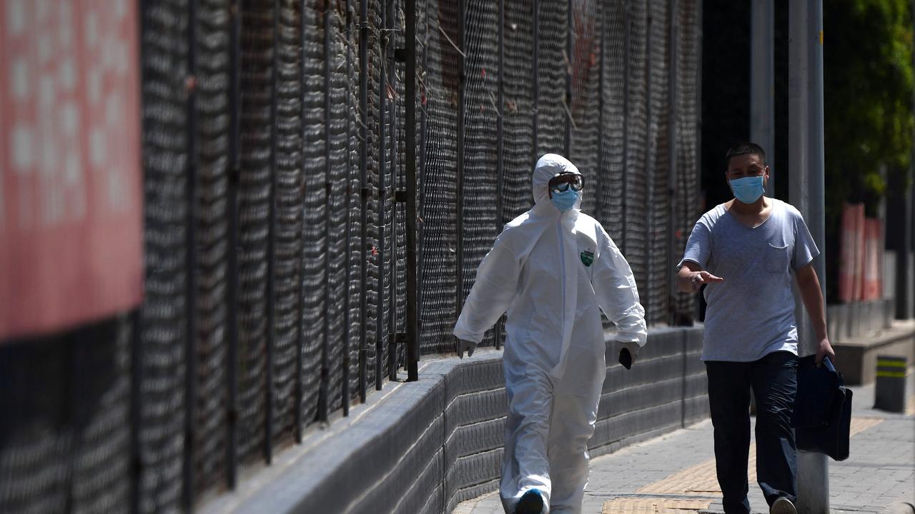 Beijing has tightened controls following the outbreak. Picture: Noel Celis/AFP