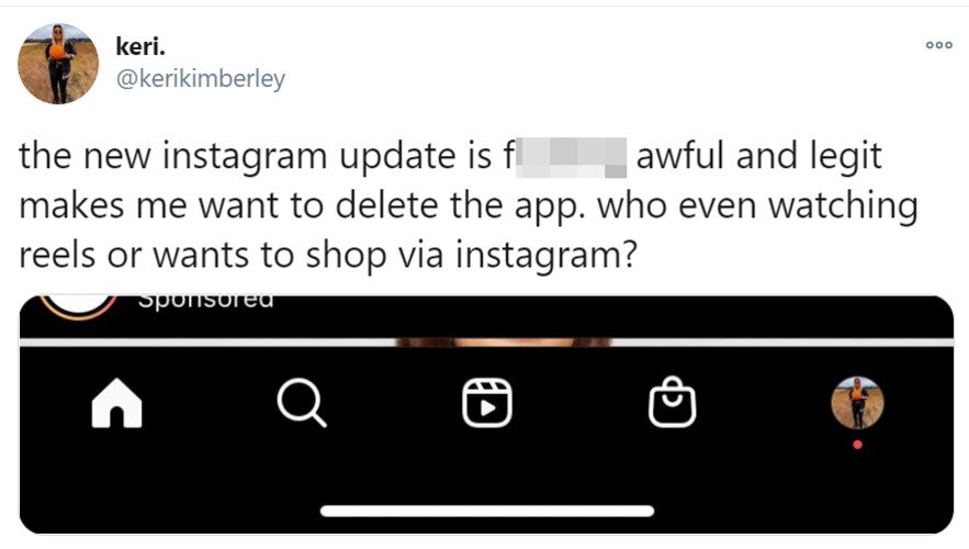 Unhappy Insta users have not held back on venting their frustrations.