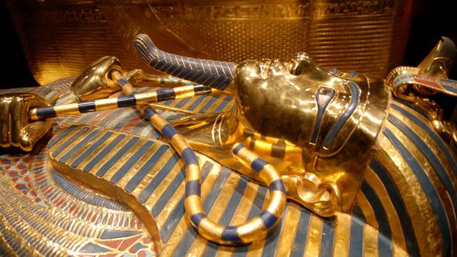 A golden performance from King Tutankhamun.