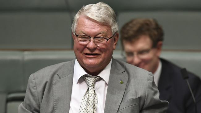 Flynn MP Ken O’Down during Question Time at Parliament House. Picture: Lukas Coch/AAP