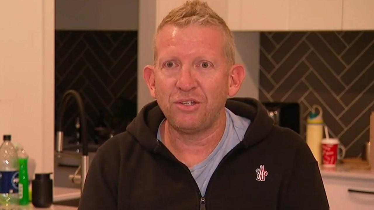 Airbnb host, John Dawe speaking to 9 News Adelaide after he was allegedly robbed by guests. Picture: 9 News Adelaide.