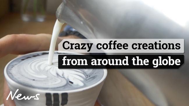 Crazy coffee creations from around the globe